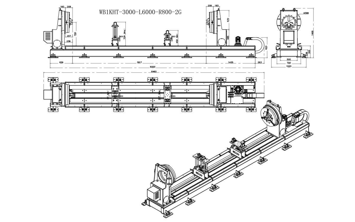 Габаритные размеры WB1KHT-3000_5000